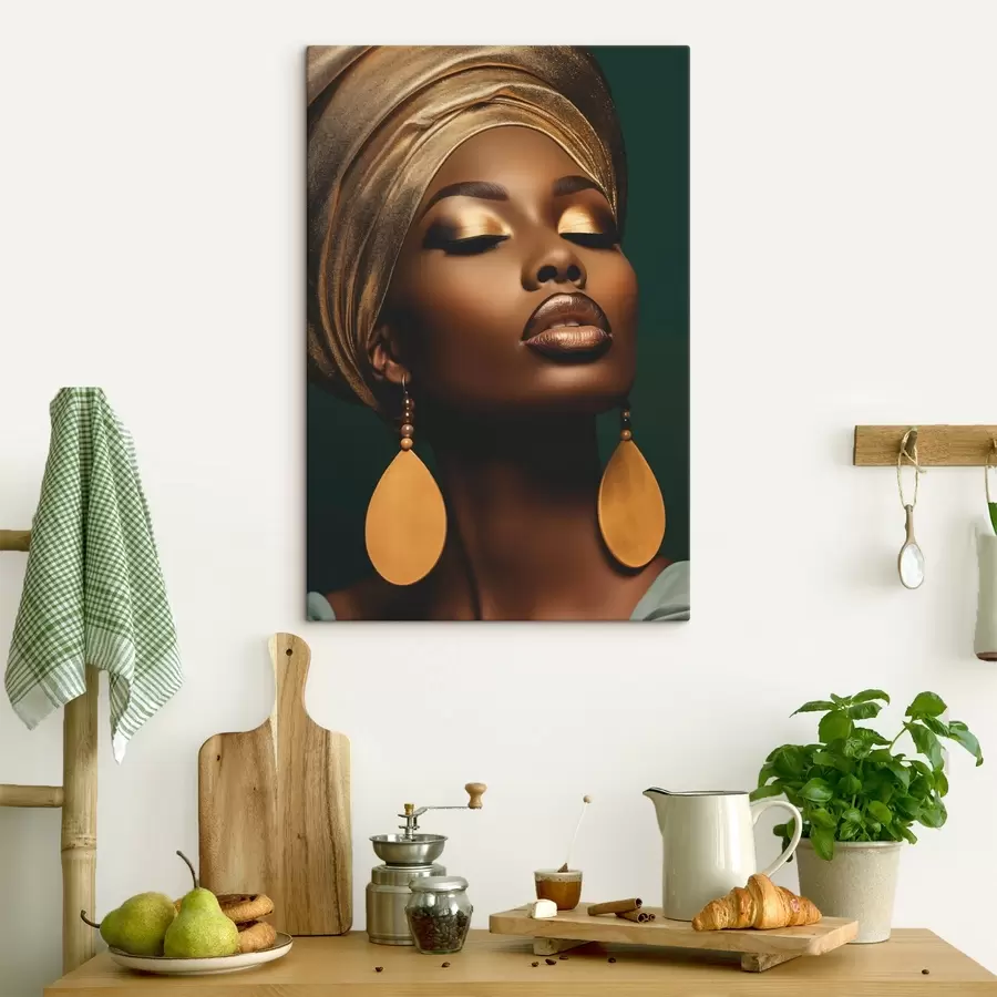wall murals Female portrait s43416