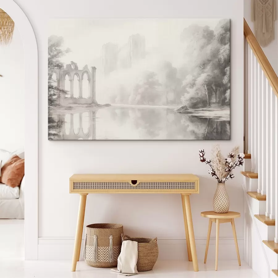 wall murals Architectural ruins s43430