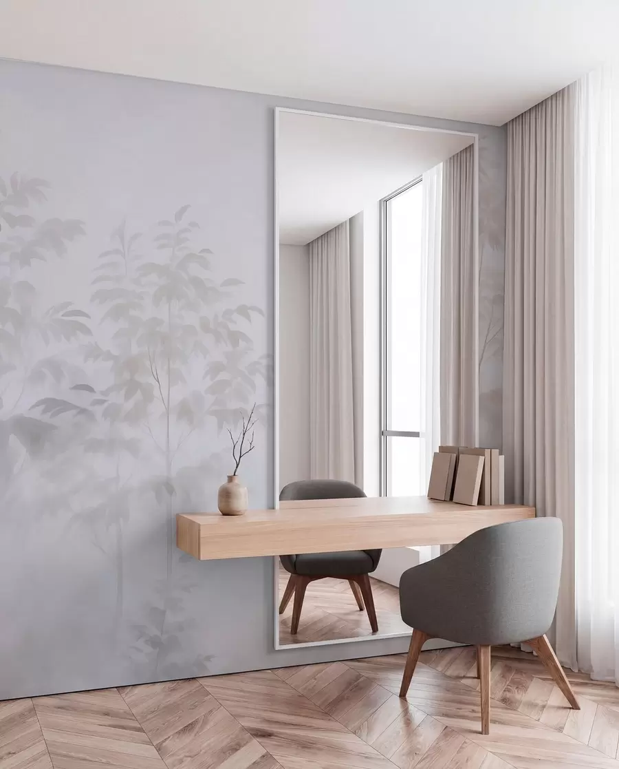 peintures murales Imitation d'arbres aquarelle w03474v1