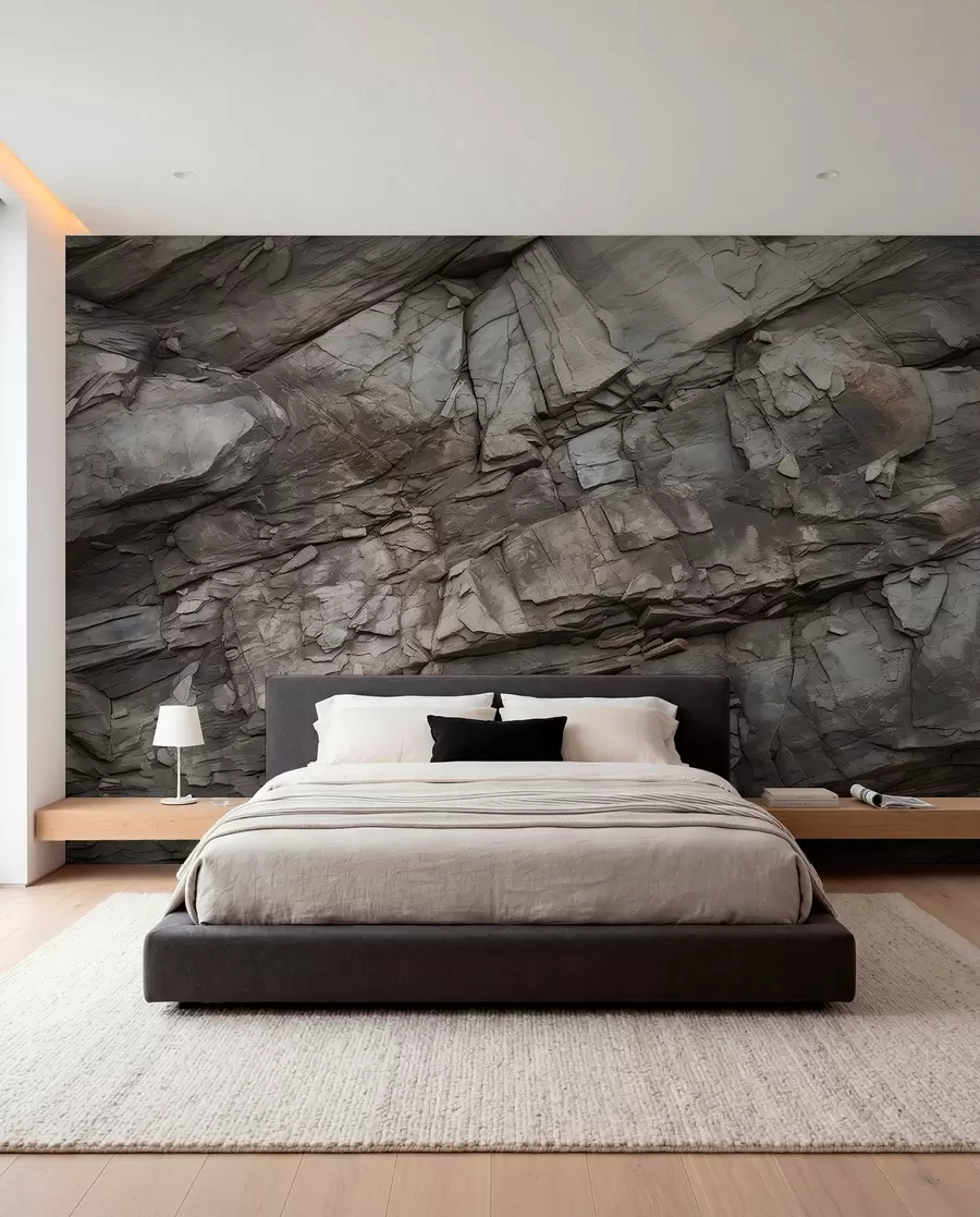 peintures murales Mur de pierres peintes w03554