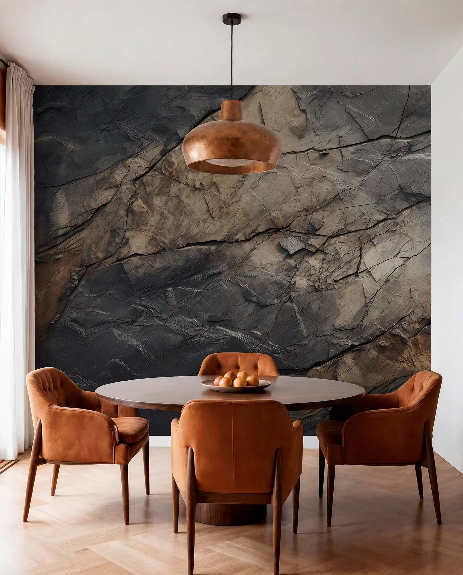 Wall Mural Photo Wallpaper Painted wall in watercolor w03561