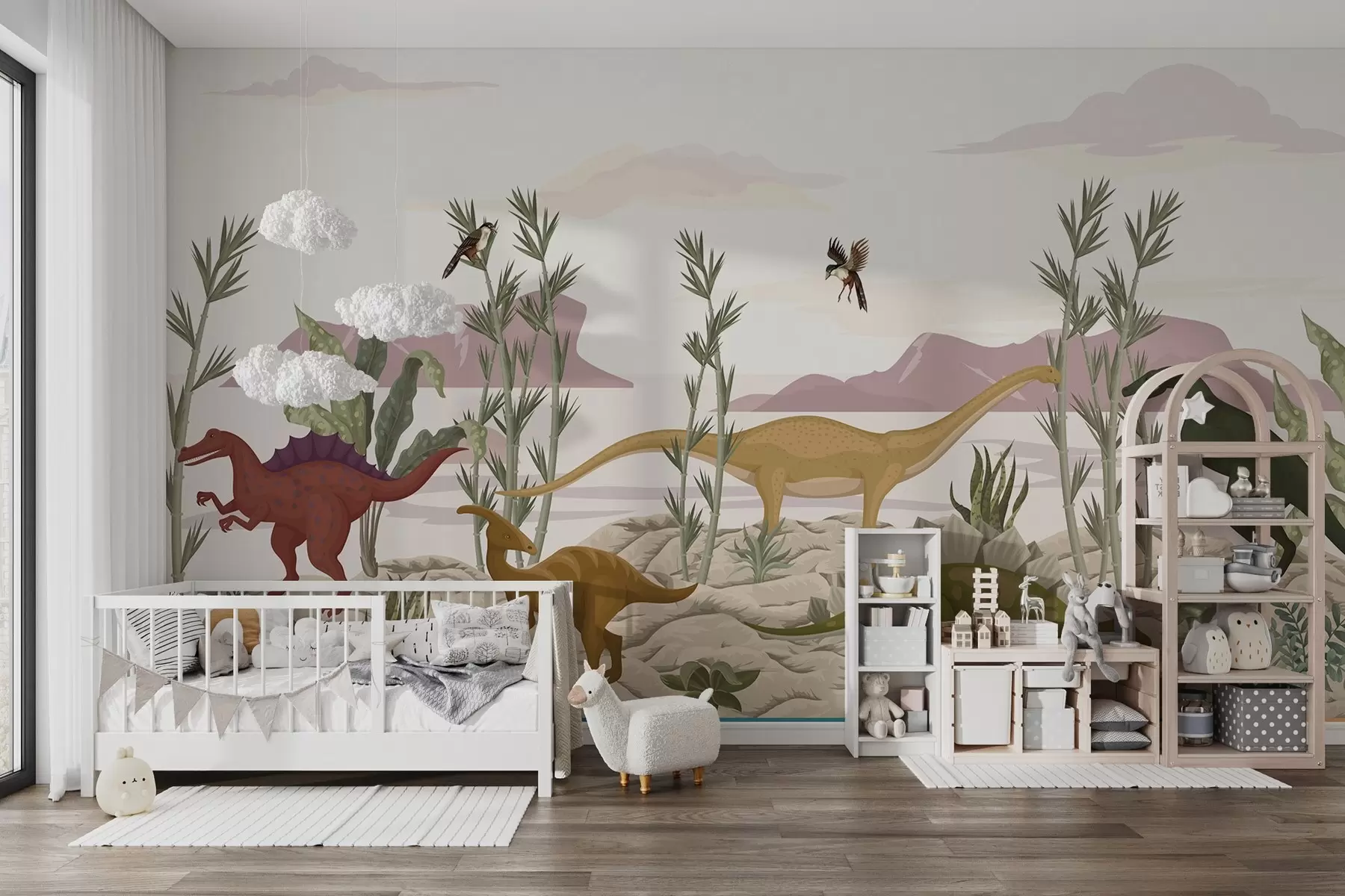 wall murals Dinosaurs w03562