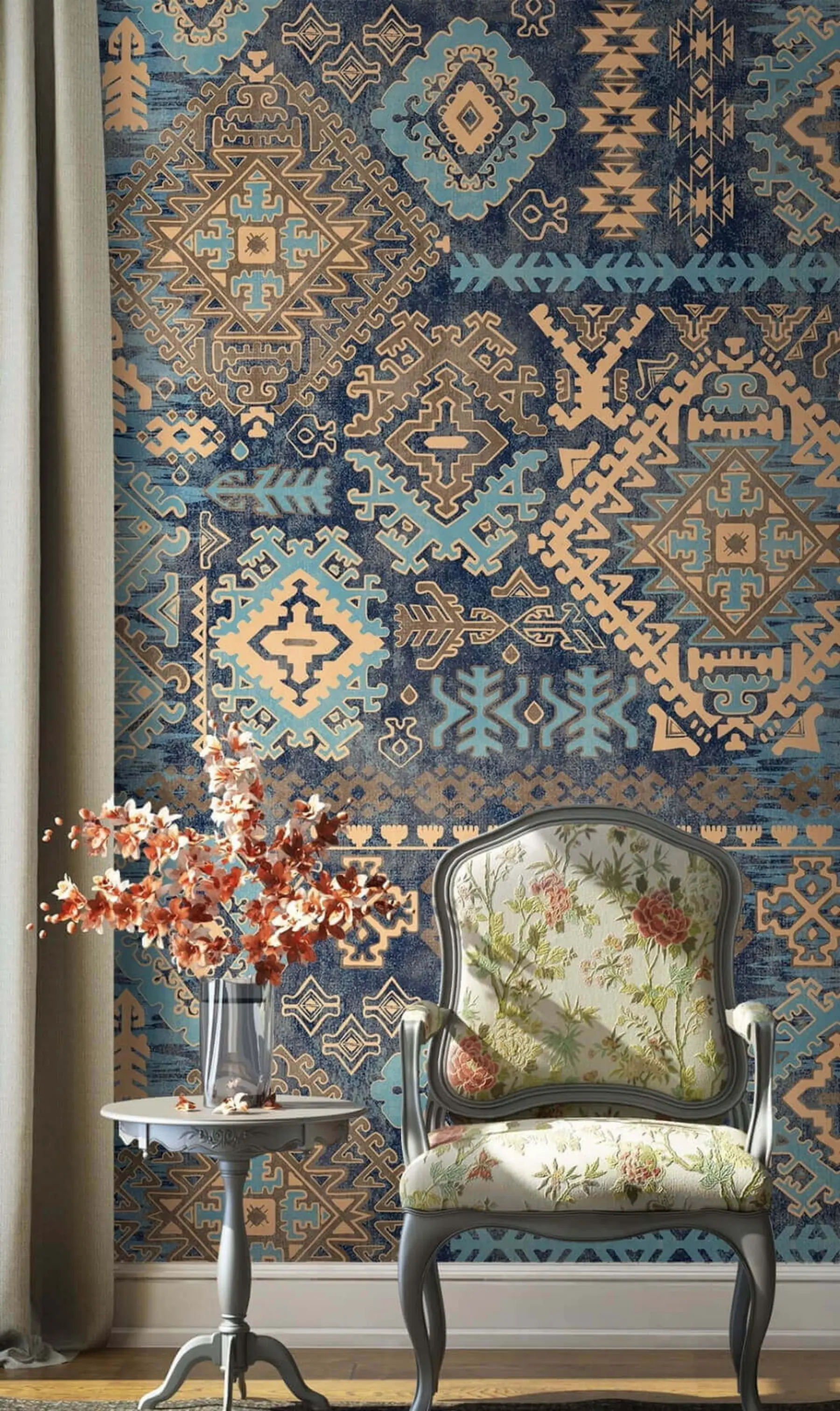 murais de parede ornamentos georgianos u52877