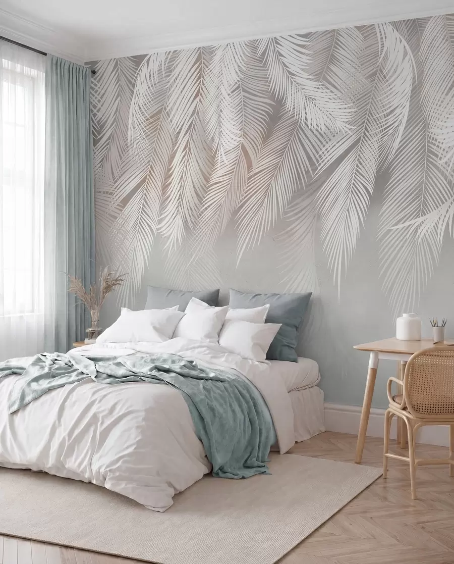 wall murals Hanging leaves u53114