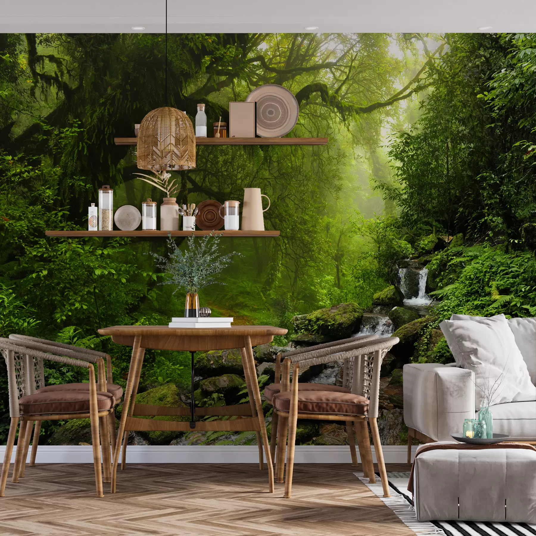 murales Plantas, agua y entorno natural u53758