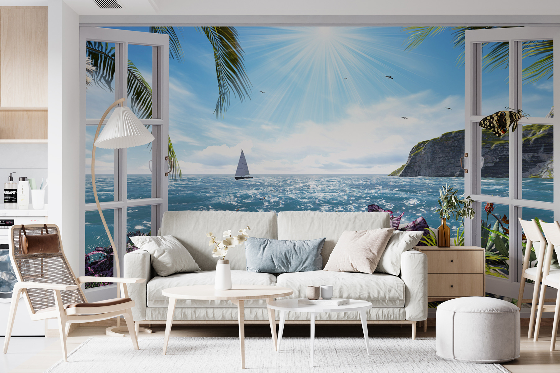 Ocean wall miller  オーシャンアート ウォールミラー - Kanaete(カナエテ) - アイデアをカタチにする