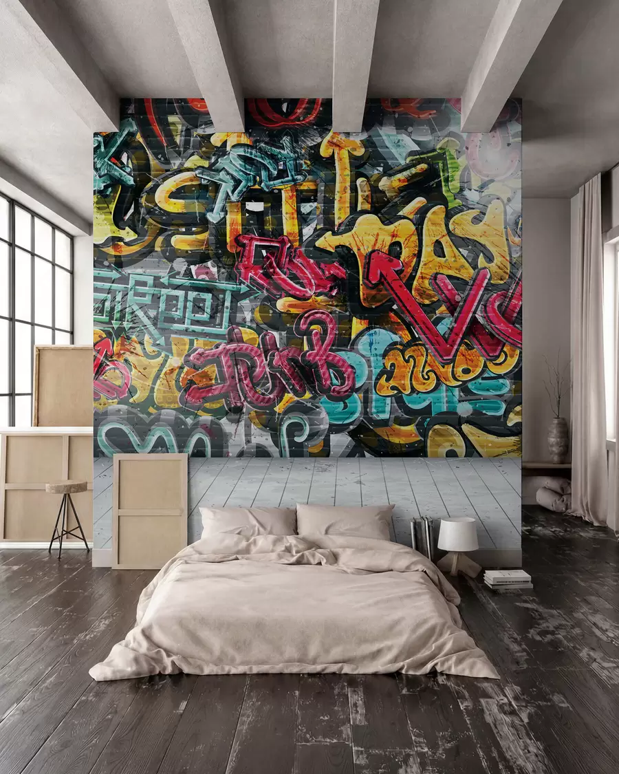 peintures murales Peinture artistique, peinture e graffiti u56045