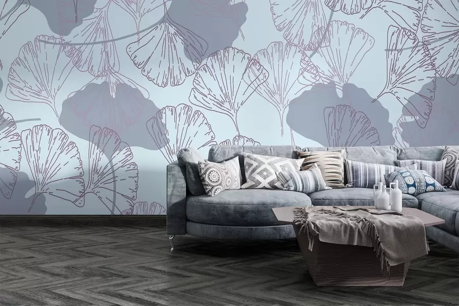 peintures murales Motif botanique w03500v1