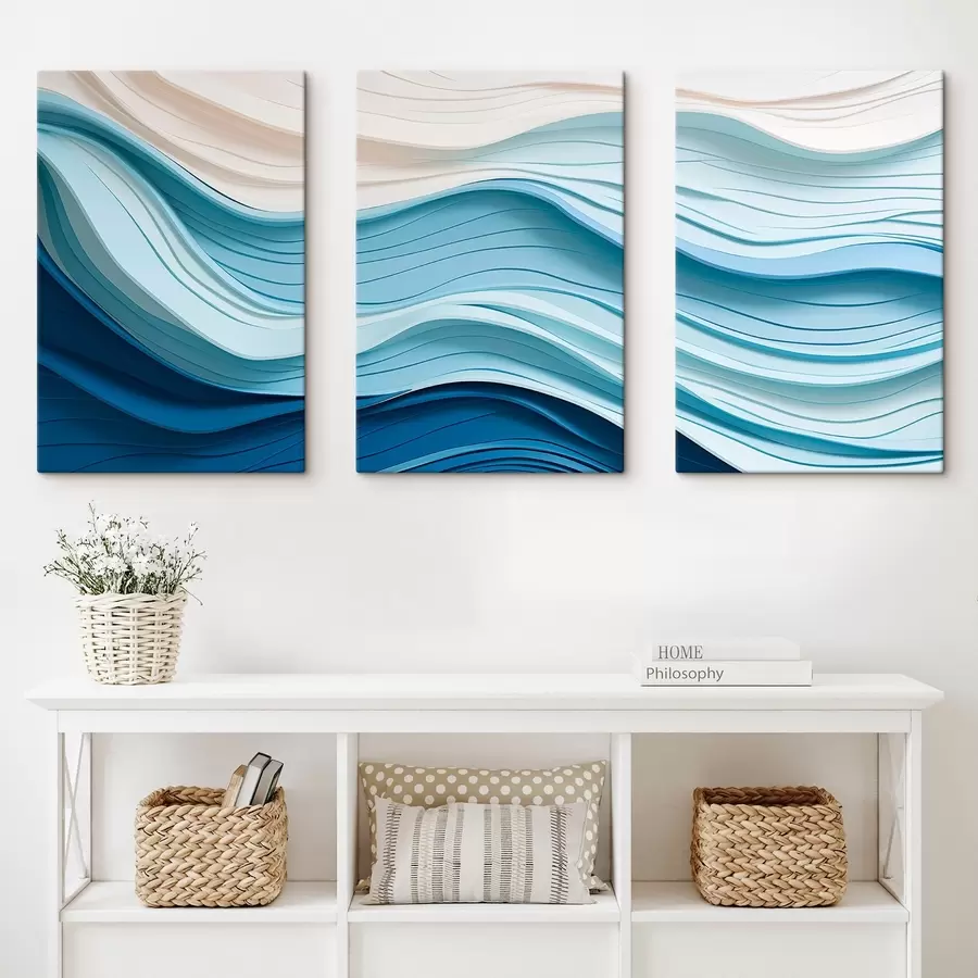 wall murals Lightness of waves m00434
