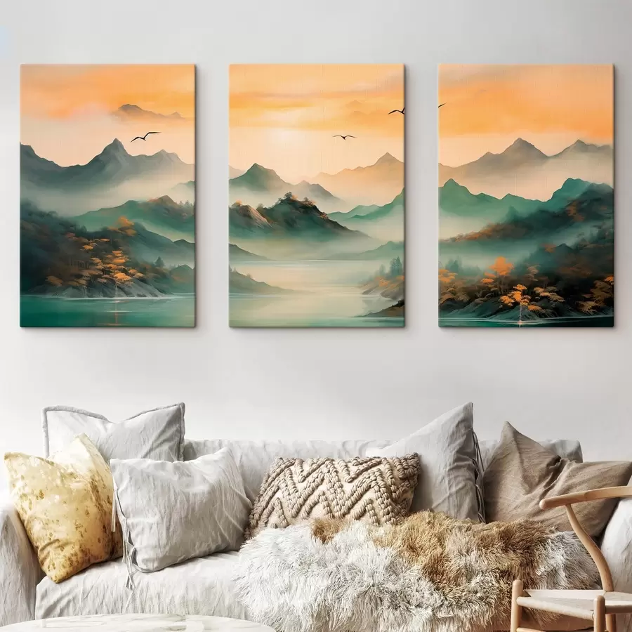 wall murals Meeting the dawn m00436