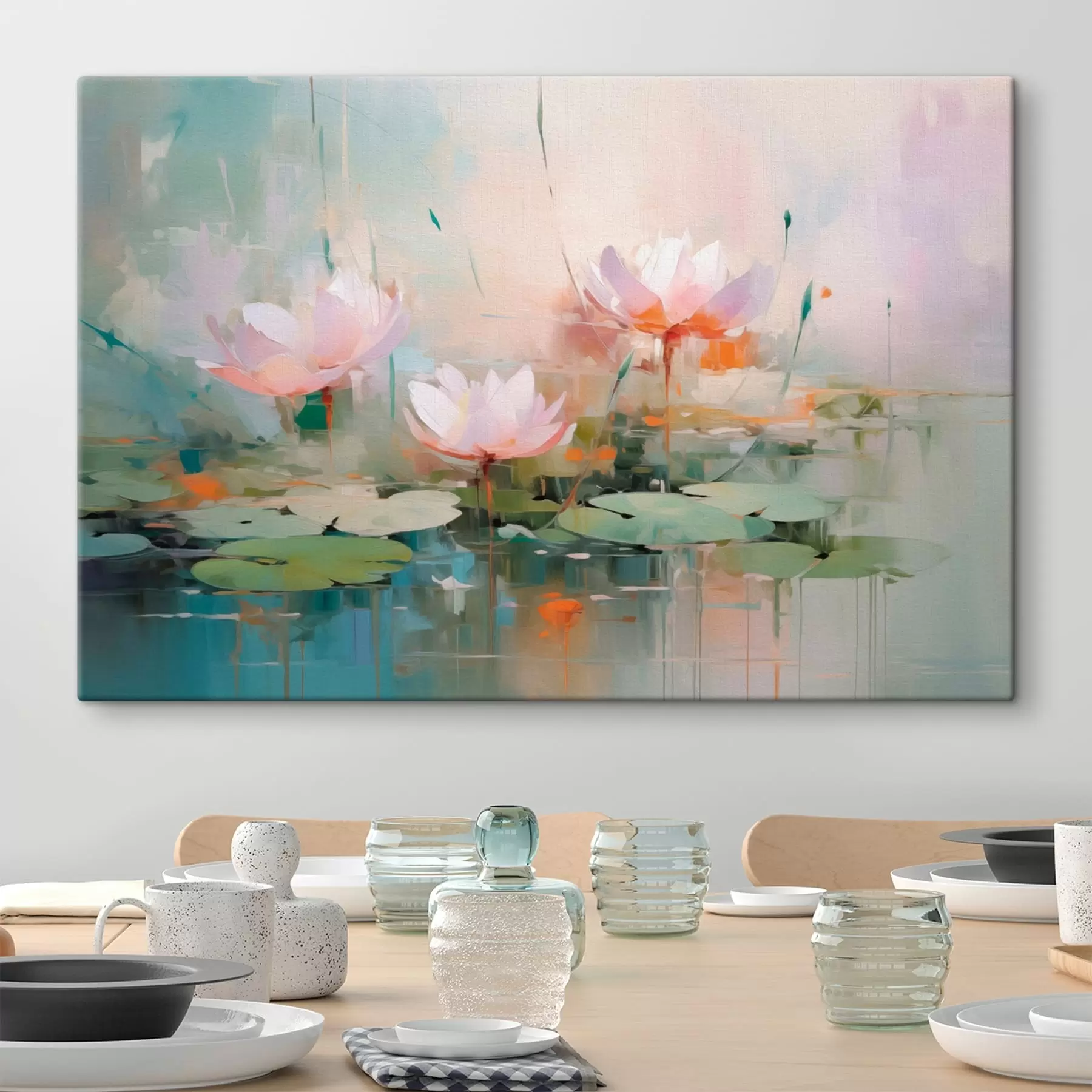 wall murals Water Lilies Water Lilies s43214