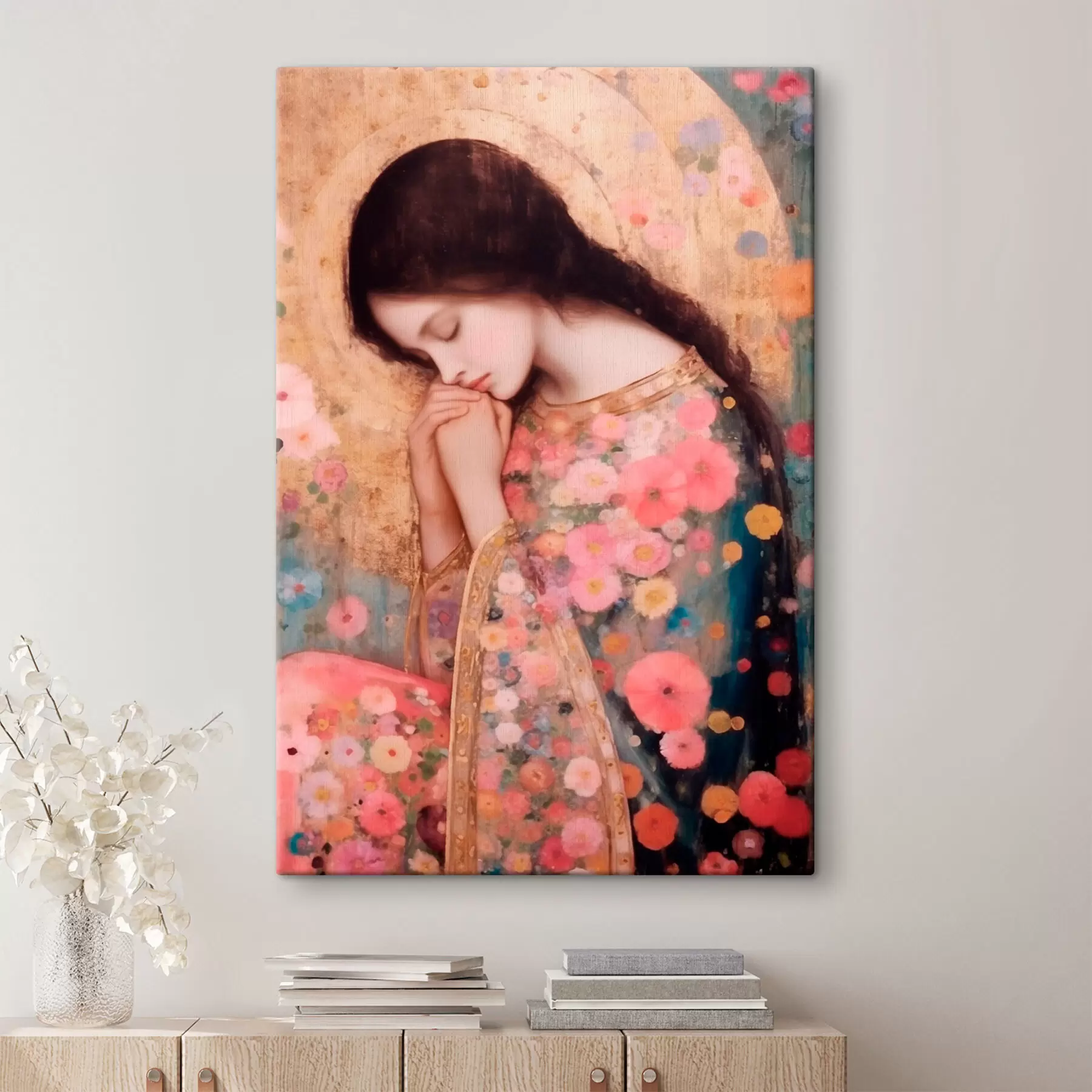 wall murals Tender girl s43237