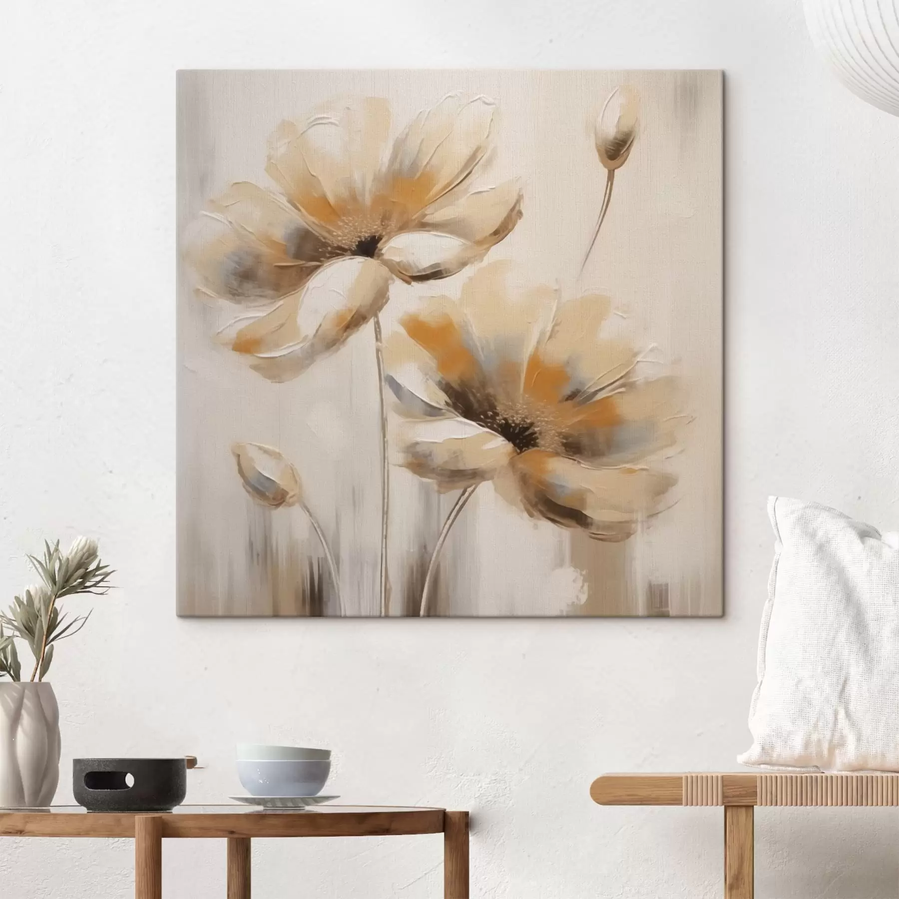 murales Flores con estilo s43235