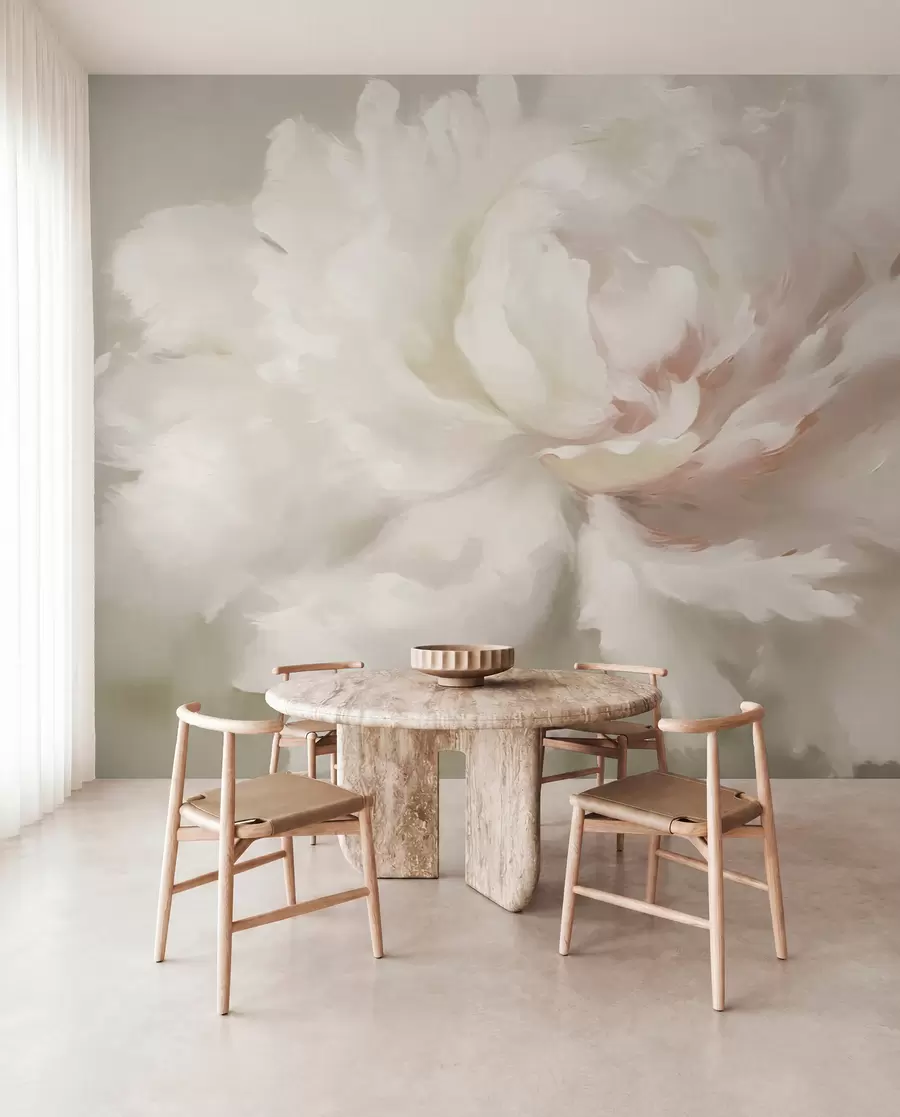 Wall Mural Photo Wallpaper Big peony flower w03642