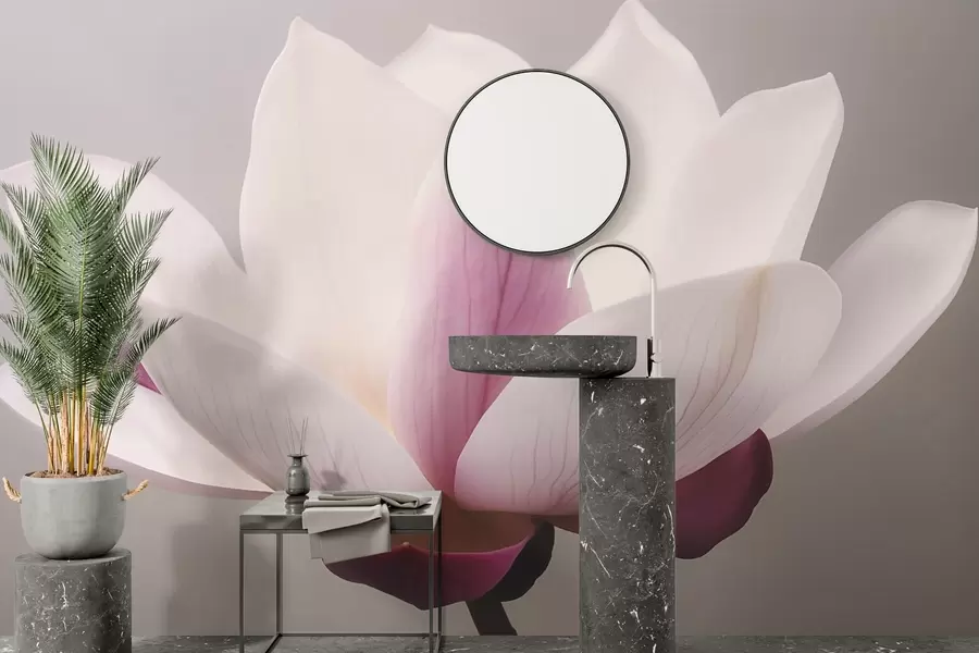 Wall Mural Photo Wallpaper Stylish big flower w03644