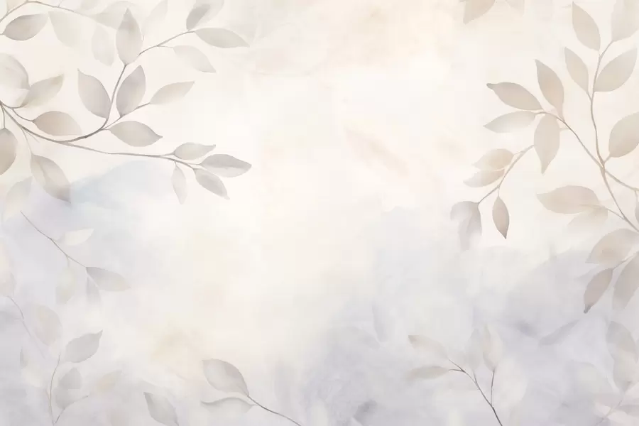 murales Hojas de luz en la niebla w08990