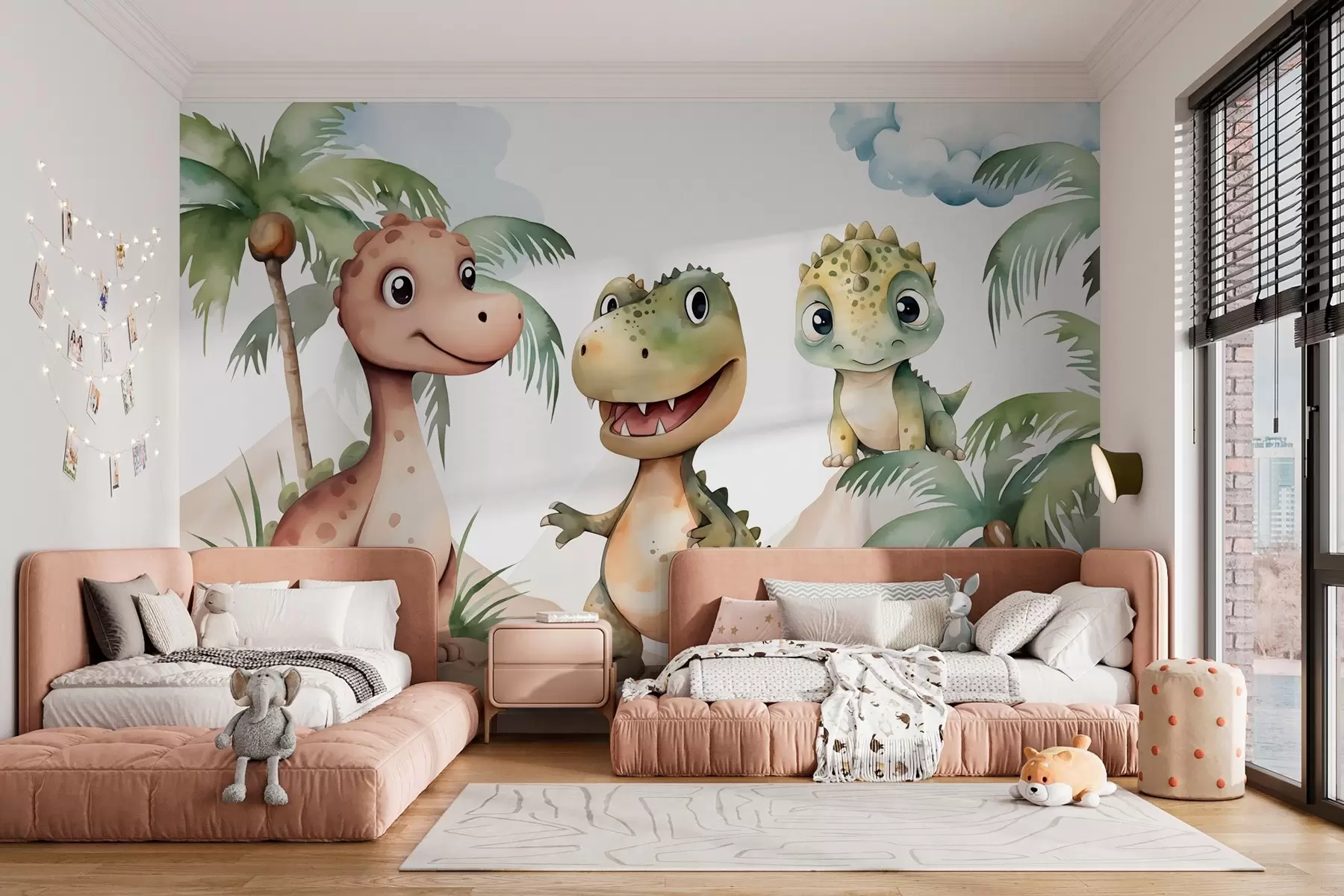 Wall Mural Photo Wallpaper Dinosaurs w03675