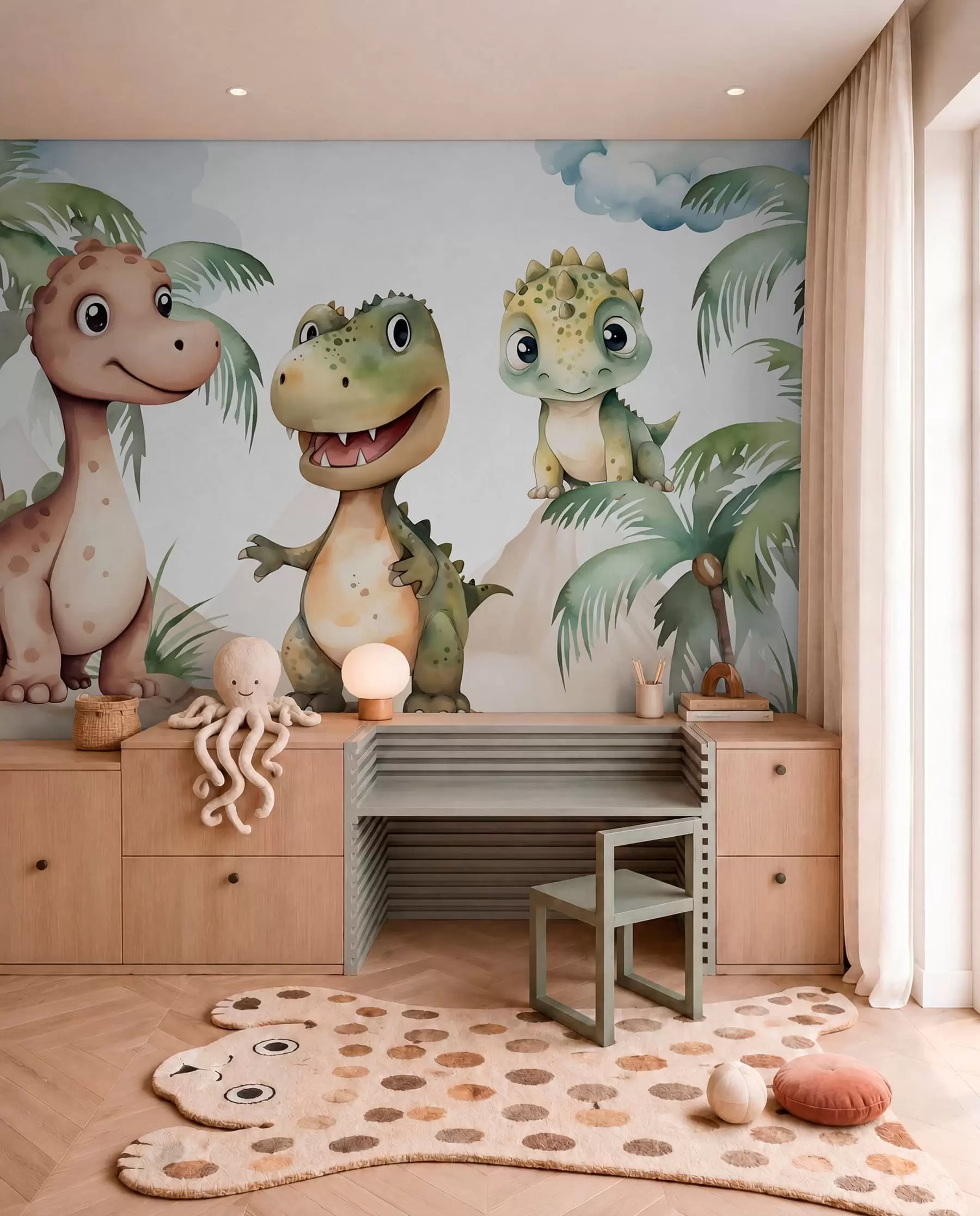 Wall Mural Photo Wallpaper Dinosaurs w03675