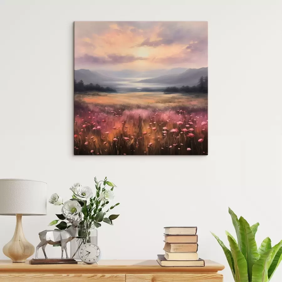 wall murals Flower field s43950