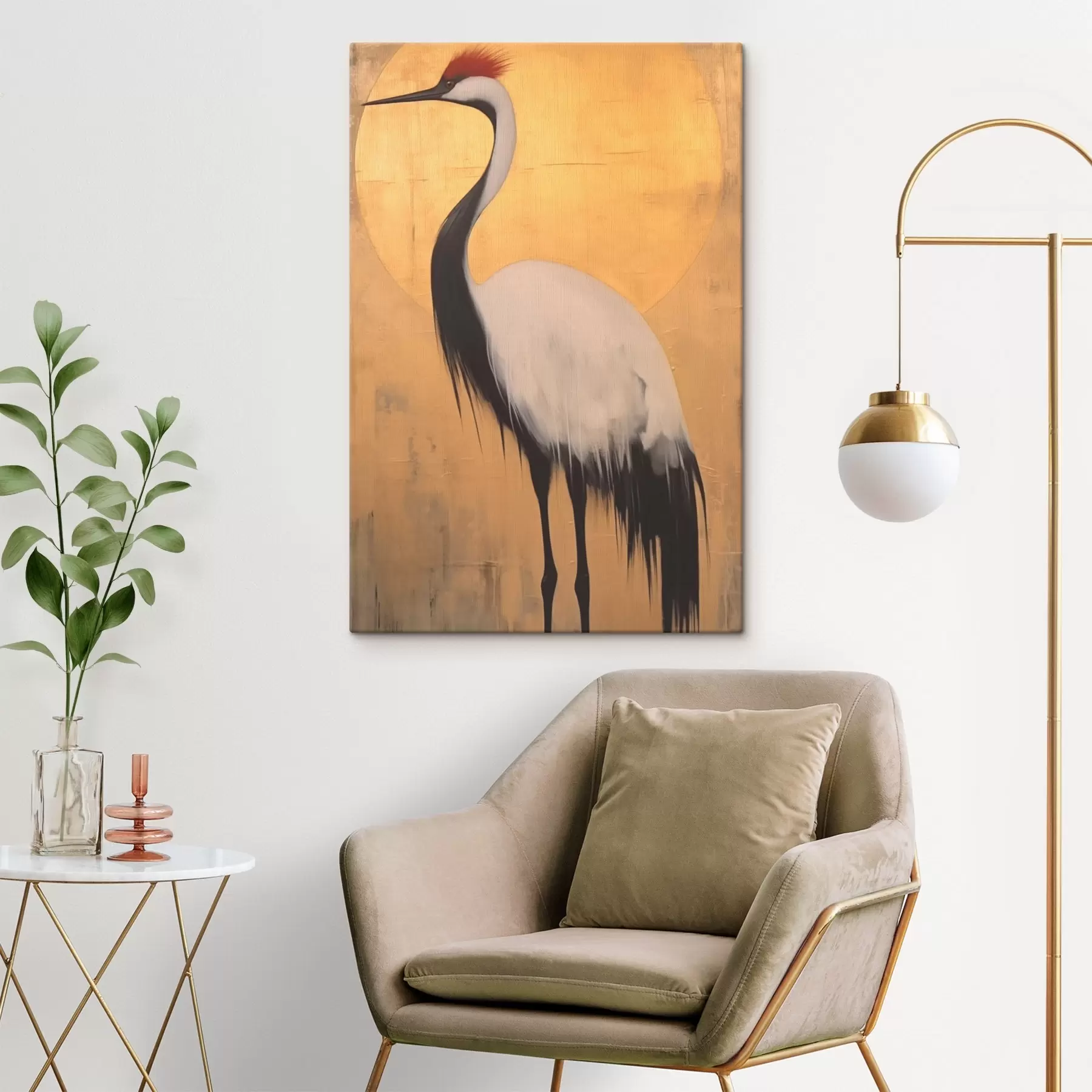 wall murals Crane s43984