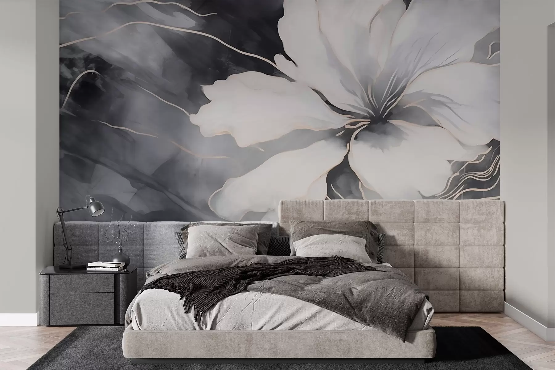 murales Flor grande w03684