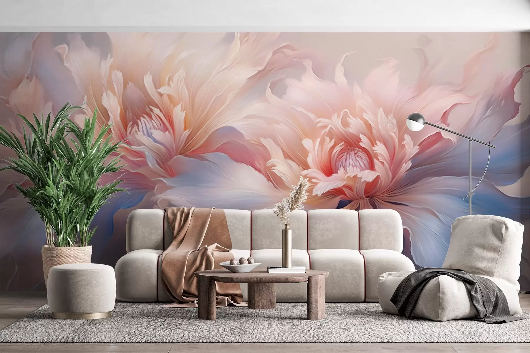 wall murals Delicate petals w03689