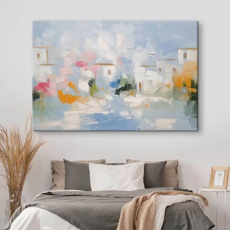 murales Casas abstractas s44048