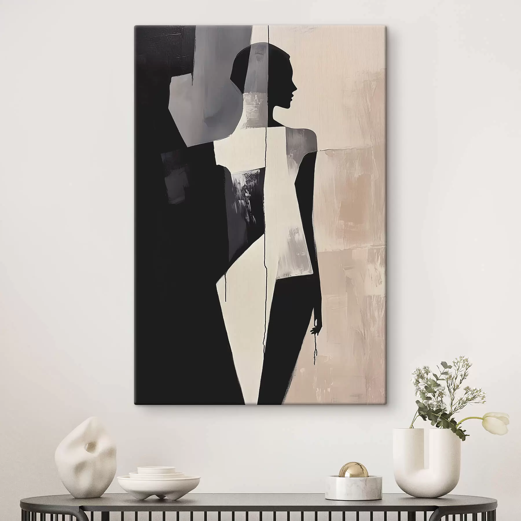 murales Silueta abstracta s43969