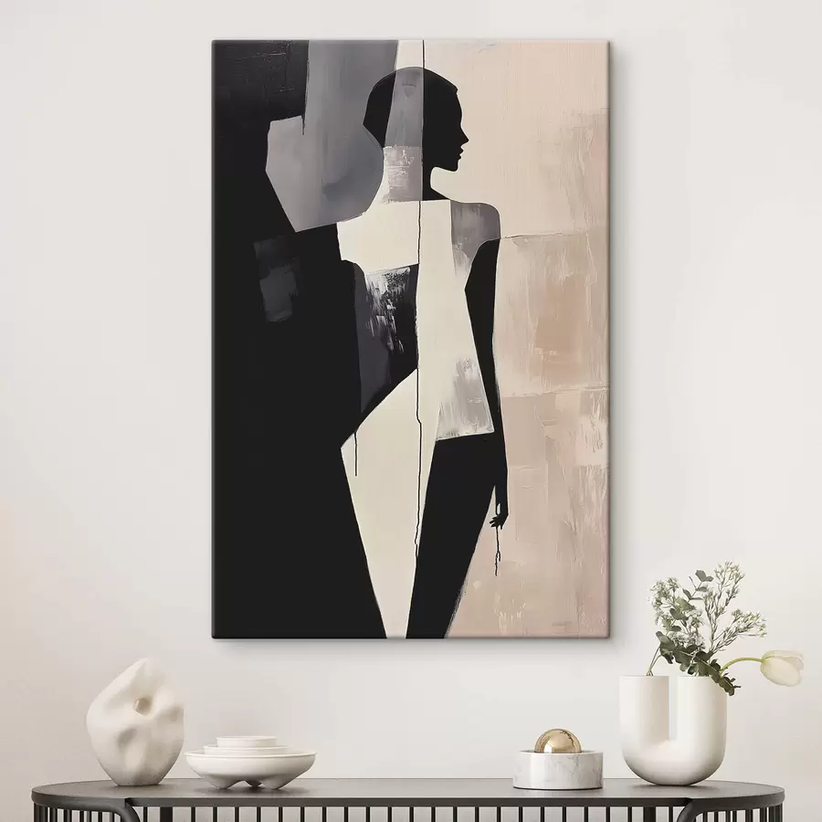 wall murals Abstract silhouette s43969