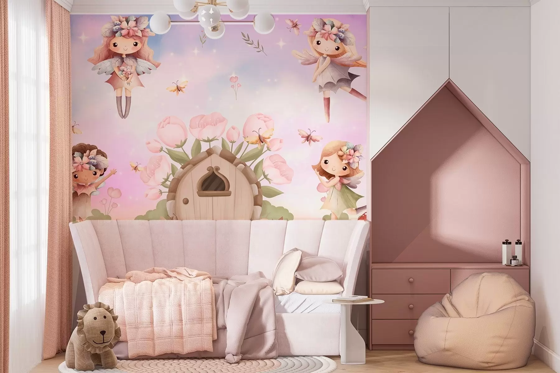 Wall Mural Photo Wallpaper Fairy tale fairies w03727