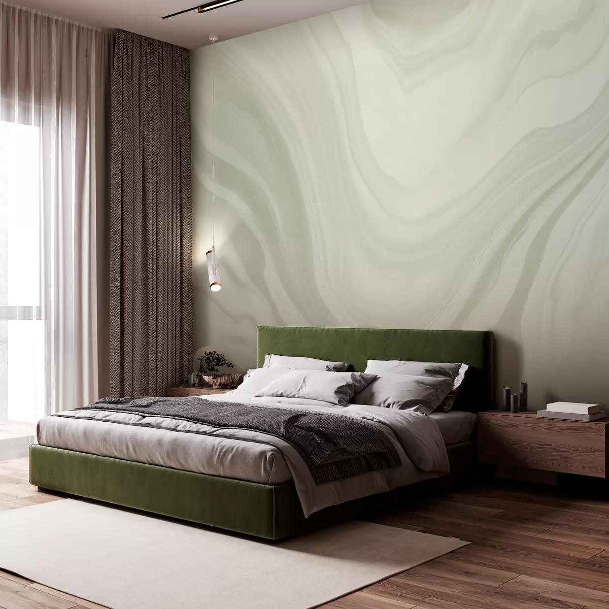 Wall Mural Photo Wallpaper Abstract Waves w03744v2