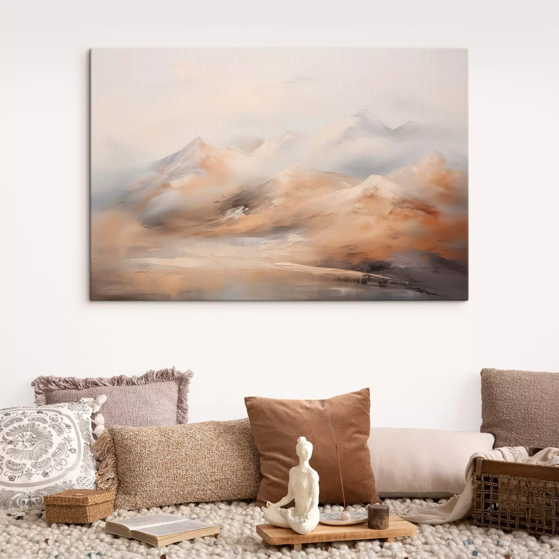 wall murals Mountains imitation painting s44125