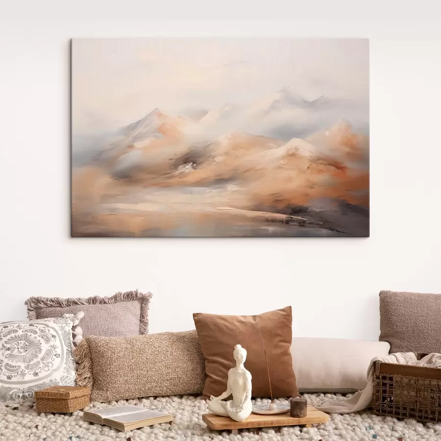wall murals Mountains imitation painting s44125
