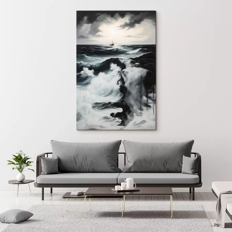 murales Mar tormentoso s44071