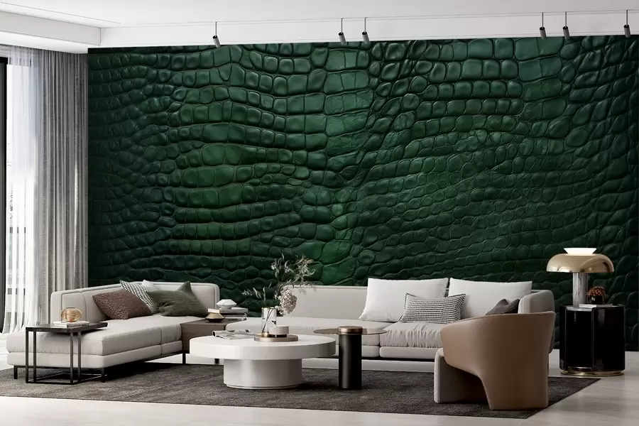 Wall Mural Photo Wallpaper Imitation of animal skin drawn w03818