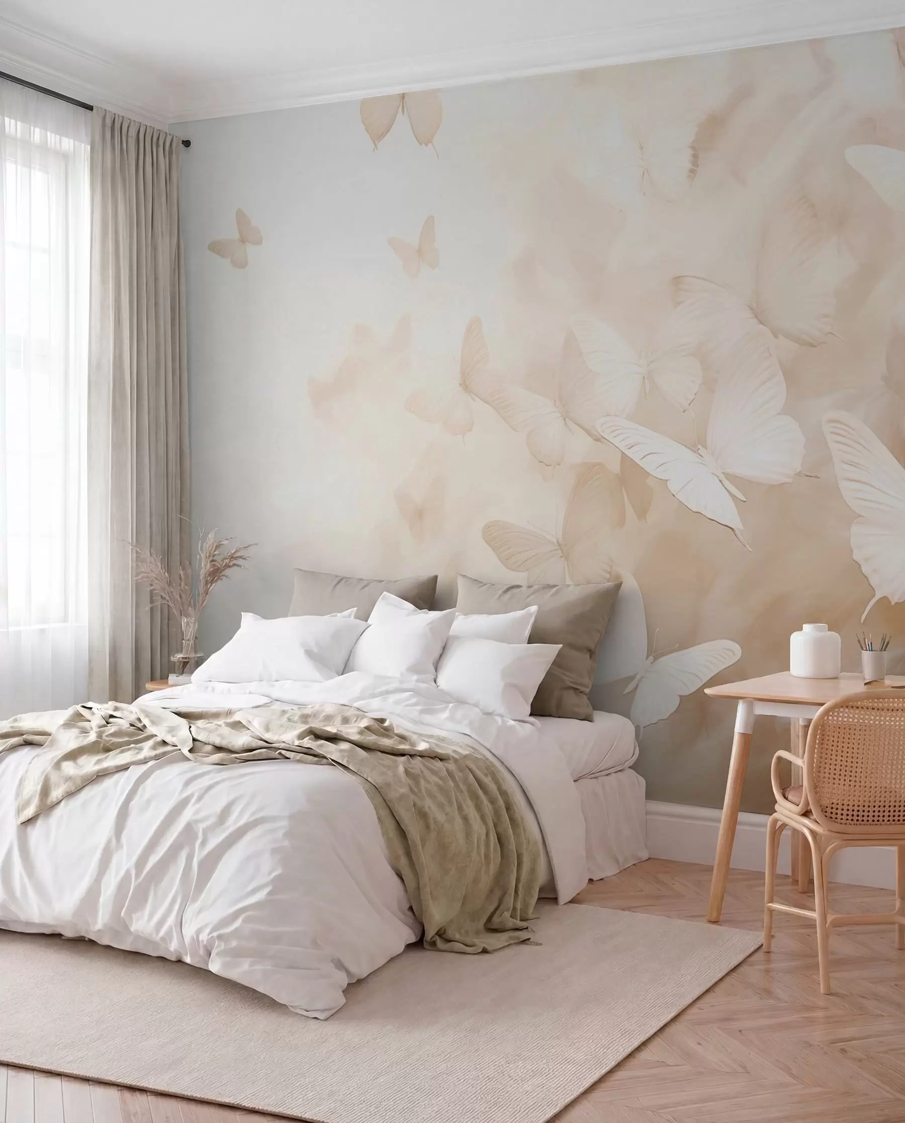 Wall Mural Photo Wallpaper Butterflies w03841