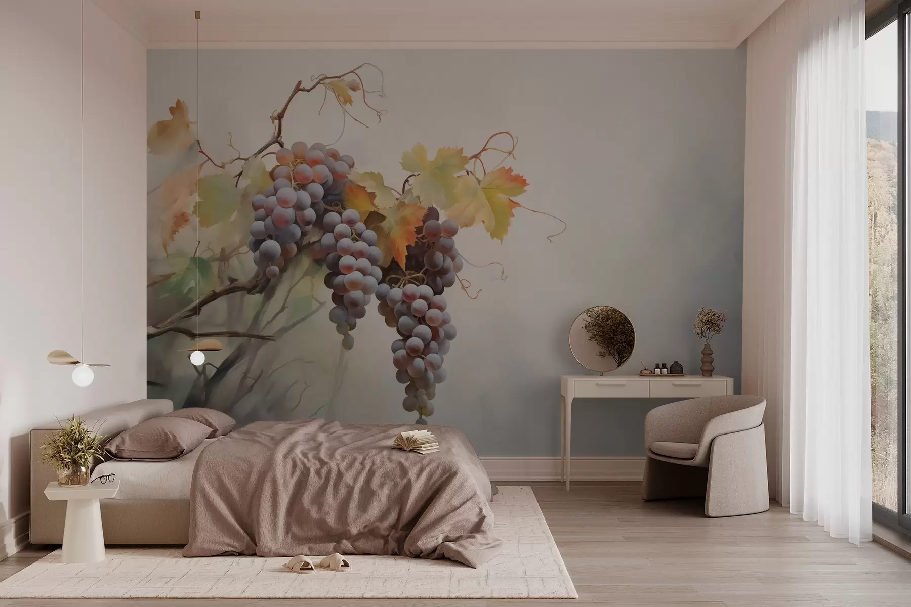 murais de parede Uva w03846