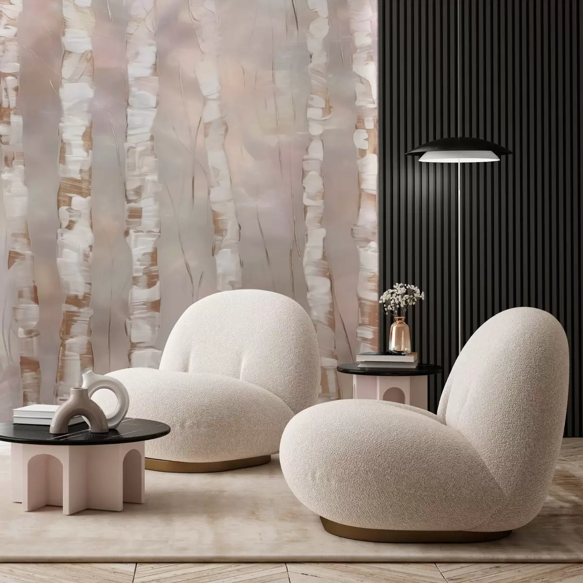 Wall Mural Photo Wallpaper Abstract trees w03851