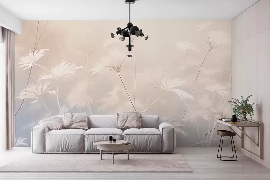 Wall Mural Photo Wallpaper Herbs in vintage style w03840