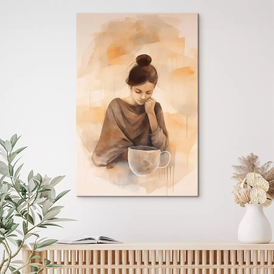 wall murals Coffee Reflections s44158