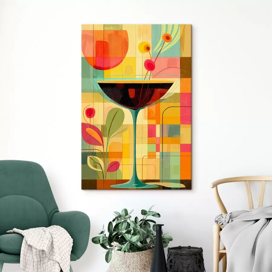 wall murals Retro Cocktail s44177
