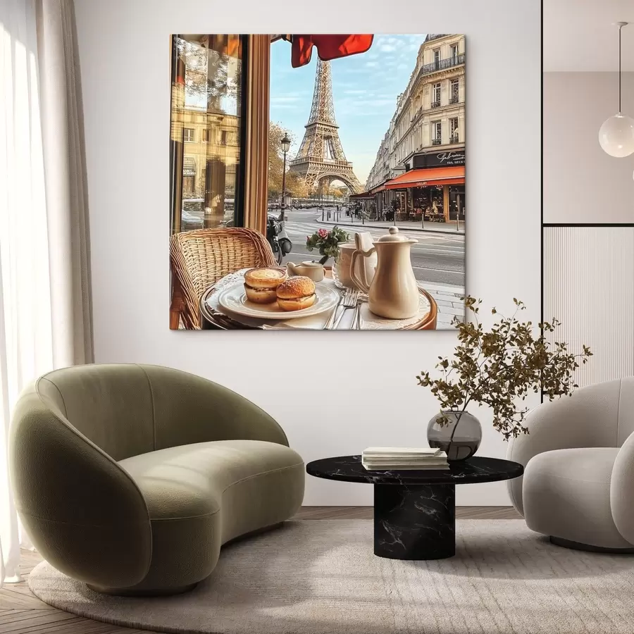 wall murals Breakfast in Paris s44224