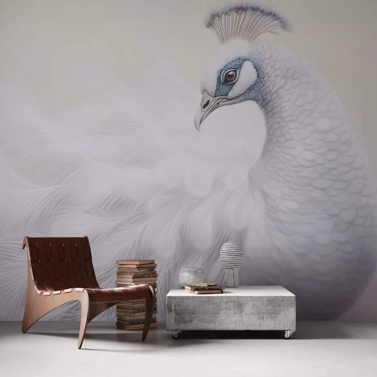 Wall Mural Photo Wallpaper Peacock w03899