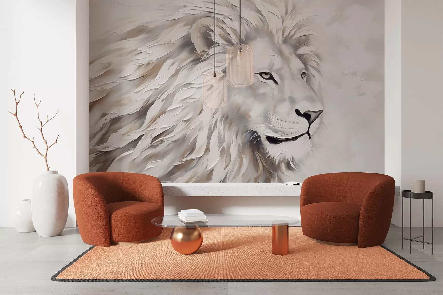 Wall Mural Photo Wallpaper Lion w03905