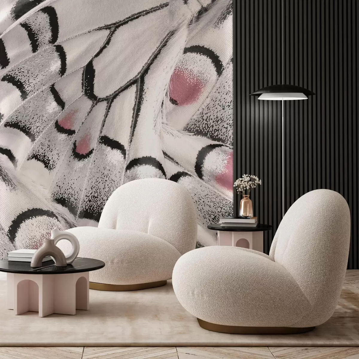 peintures murales Motif abstrait w03906v1