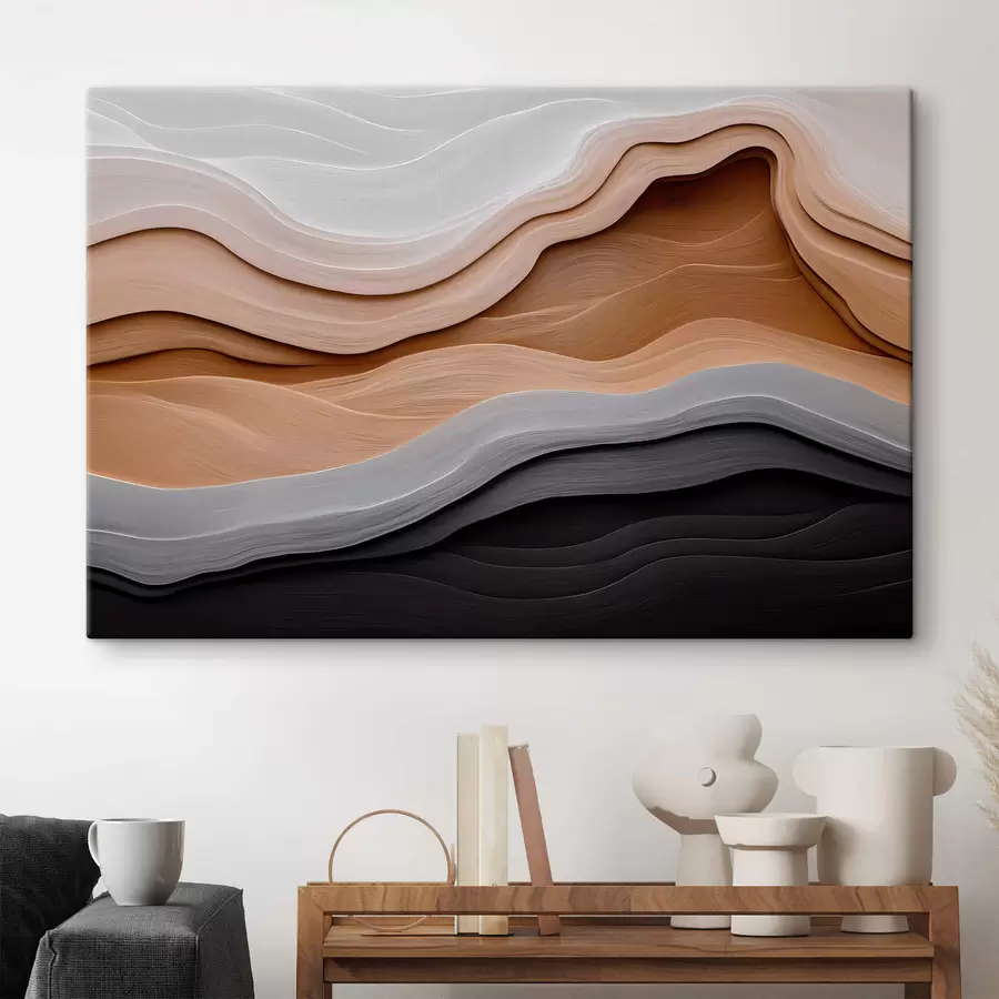 wall murals Abstract waves s44258