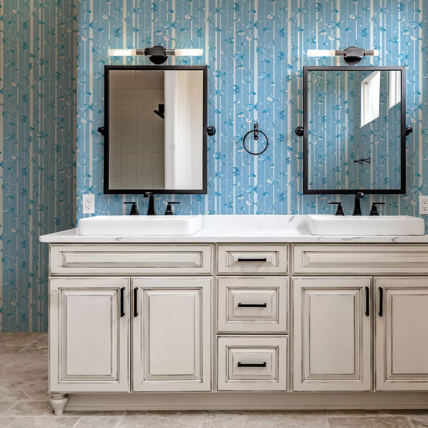 murales Peces bajo el agua a00127