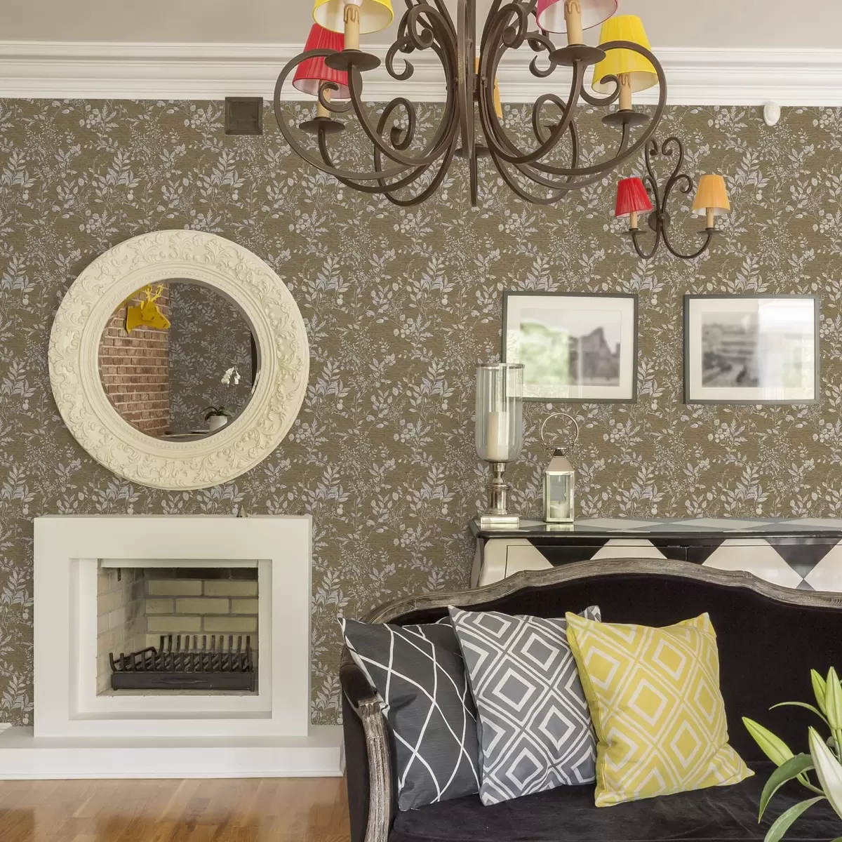 Wallpaper Plants and white branches a00166v1