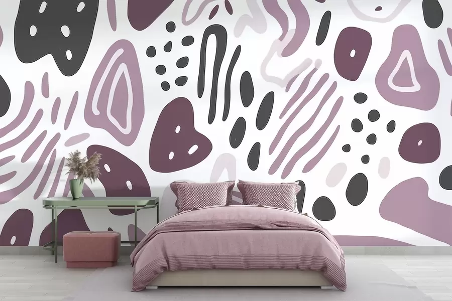 Wall Mural Photo Wallpaper Abstract spots w03890v2