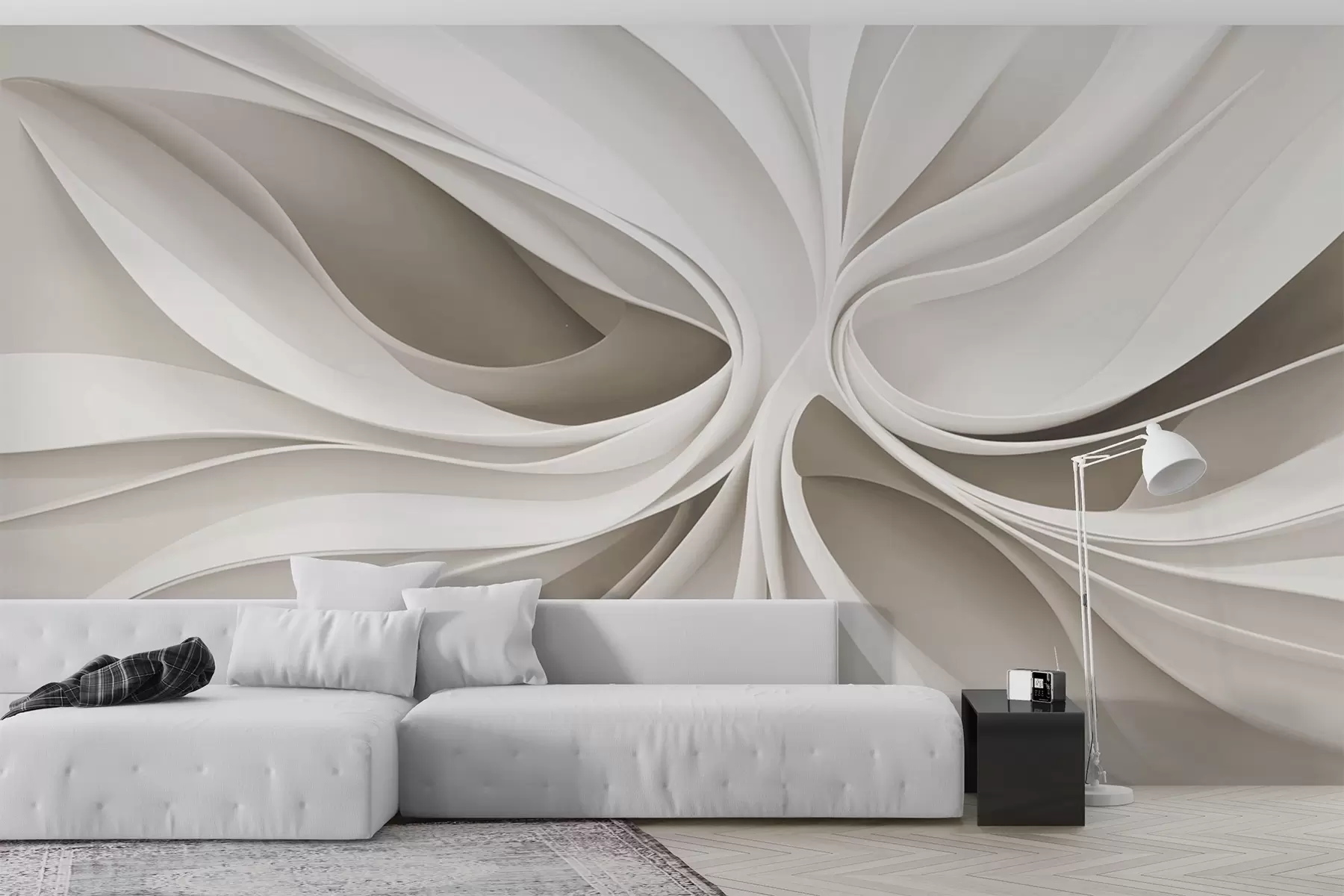 wall murals Volumetric abstraction w03891v1